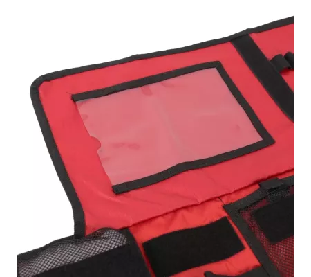 Bolsa Desplegable DECLIC NG Roja | Panel Modular Emergencias
