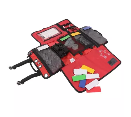 Bolsa Desplegable DECLIC NG Roja | Panel Modular Emergencias