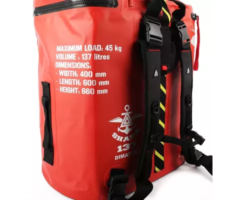 Bolsa Estanca SHARK | 137L Impermeable y Resistente