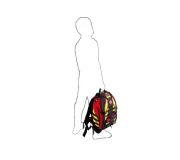Bolsa Operacional UPPERCUT Roja | Mochila Profesional Táctica