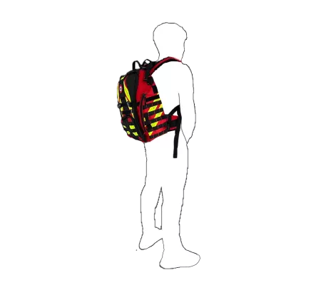 Bolsa Operacional UPPERCUT Roja | Mochila Profesional Táctica