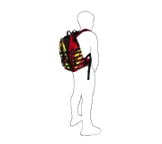 Bolsa Operacional UPPERCUT Roja | Mochila Profesional Táctica
