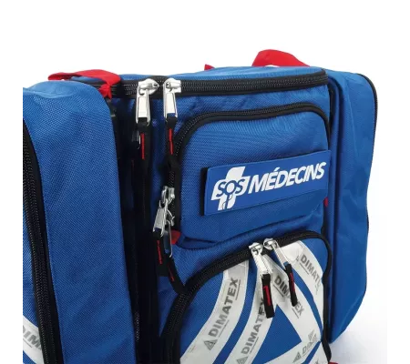 Bolsa de Socorro SOS BAG Azul | Mochila Médica Profesional