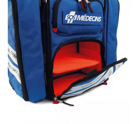 Bolsa de Socorro SOS BAG Azul | Mochila Médica Profesional