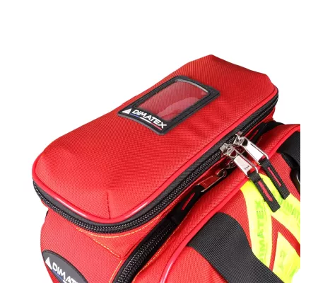 Bolsa primeros auxilios PEARL SEC1583 roja mochila emergencia
