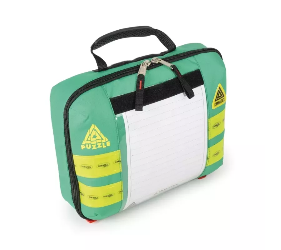 Bolsa Polivalente PUZZLE Verde | Organización y Protección de Material