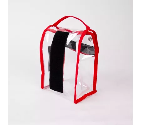 Pochette CRISTAL S Rouge | Nylon 420D, PU, Velcro