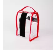 Pochette CRISTAL S Rouge | Nylon 420D, PU, Velcro
