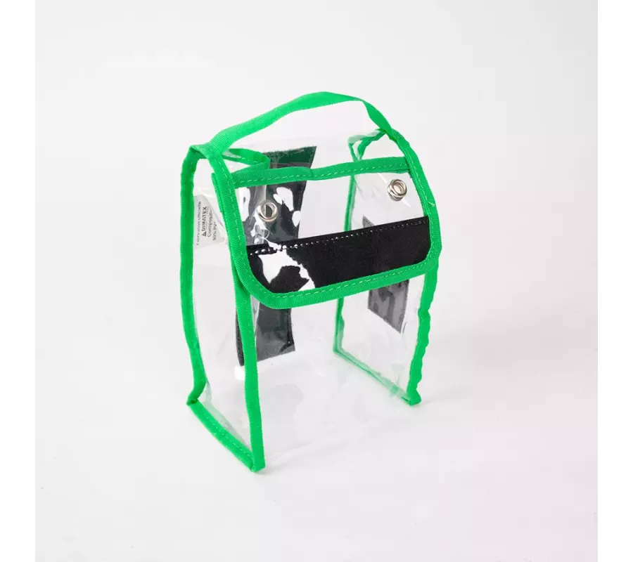 Pochette CRISTAL S Vert | Nylon 420D, PU, Velcro