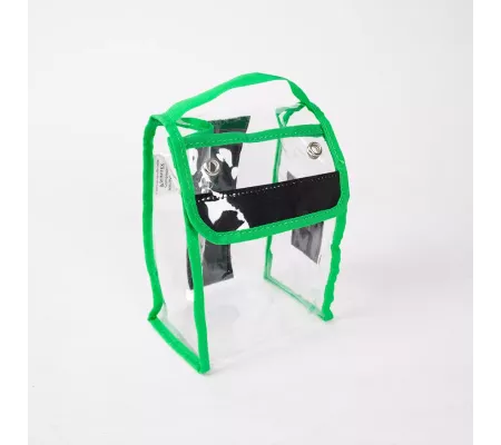 Pochette CRISTAL S Vert | Nylon 420D, PU, Velcro