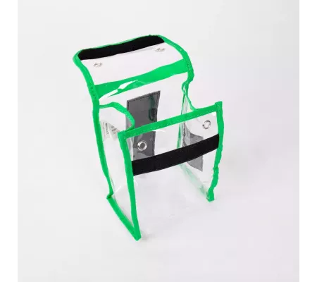 Pochette CRISTAL S Vert | Nylon 420D, PU, Velcro