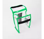 Pochette CRISTAL S Vert | Nylon 420D, PU, Velcro