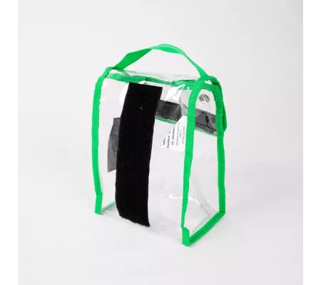 Pochette CRISTAL S Vert | Nylon 420D, PU, Velcro
