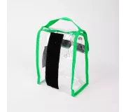 Pochette CRISTAL S Vert | Nylon 420D, PU, Velcro