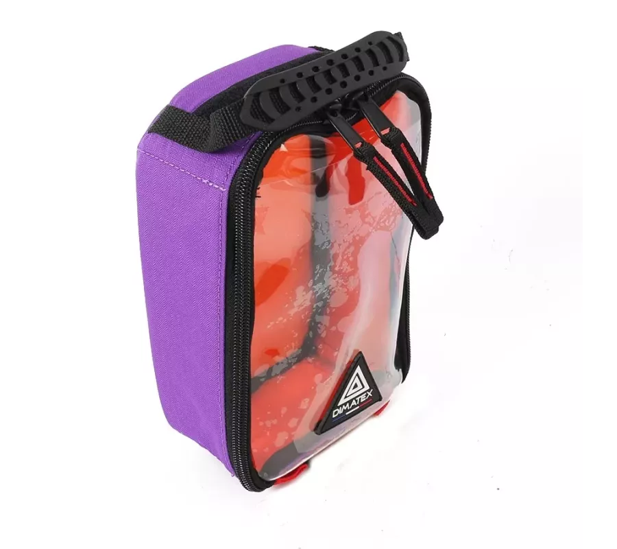 Bolsa RACK S Violeta | Anti-impactos con bolsillo transparente