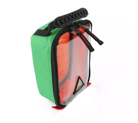 Bolsa RACK S Verde | Anti-impactos con bolsillo transparente