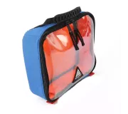 Bolsa RACK M Azul | Anti-impactos con bolsillo transparente