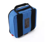 Bolsa RACK M Azul | Anti-impactos con bolsillo transparente