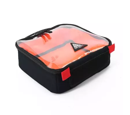 Bolsa RACK M Negra | Anti-impactos con bolsillo transparente
