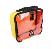 Bolsa RACK M Amarilla | Anti-impactos con bolsillo transparente