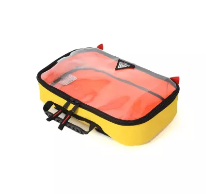 Bolsa RACK Inter Amarilla | Anti-impactos con bolsillo transparente