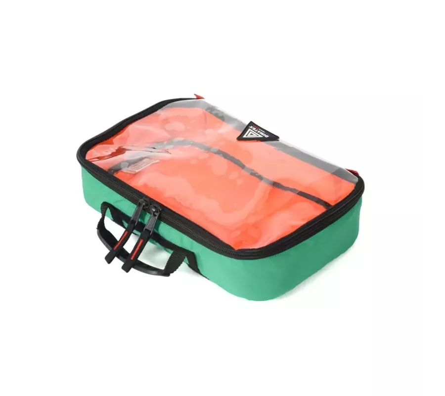 Bolsa RACK Inter Verde | Anti-impactos con bolsillo transparente