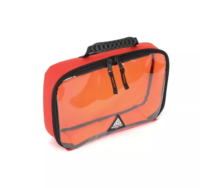 Bolsa RACK Inter Roja | Anti-impactos con bolsillo transparente