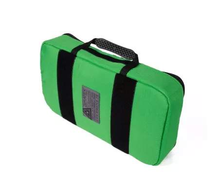 Bolsa RACK L Verde | Anti-impactos con bolsillo transparente