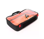 Bolsa RACK L Negra | Anti-impactos con bolsillo transparente