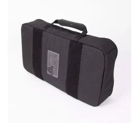 Bolsa RACK L Negra | Anti-impactos con bolsillo transparente