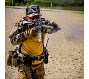 Bolsa de descarga SANDART Negra | Plegable con sistema MOLLE