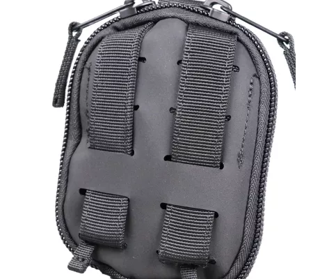 Bolsa de descarga SANDART Negra | Plegable con sistema MOLLE