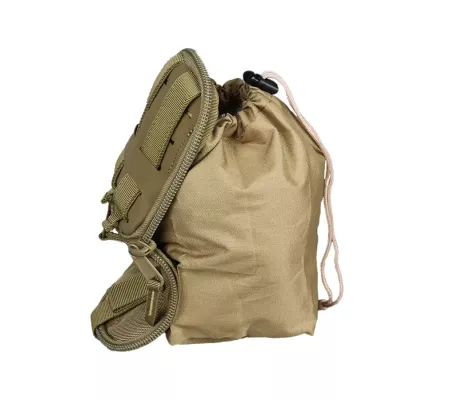 Bolsa de descarga SANDART Coyote | Plegable con sistema MOLLE