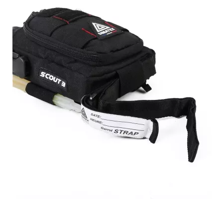Bolsa de primeros auxilios SCOUT 3 Black Line | Compacta y resistente
