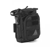 Bolsa de primeros auxilios SCOUT 3 Full Black | Compacta y resistente