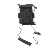 Bolsa de primeros auxilios SCOUT 3 Full Black | Compacta y resistente
