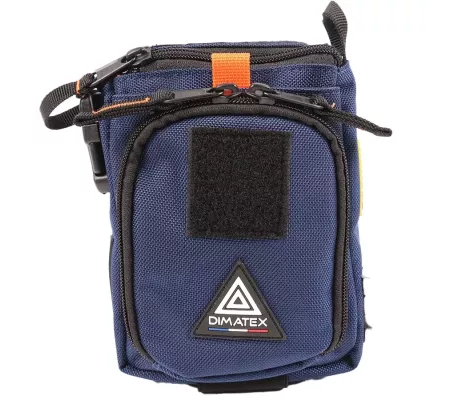 Bolsa de primeros auxilios SCOUT 3 Azul marino/Naranja | Compacta y pr