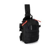 Botiquín de muslo BAGRAM 2 Full Black | Compacto y resistente