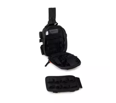 Botiquín de muslo BAGRAM 2 Full Black | Compacto y resistente