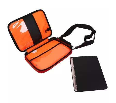 Maletín porta documentos SENTINEL Rojo | A4 resistente e impermeable