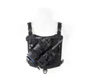 Porta-Radios THORAX Negro Total – Compatible con Todos los Modelos