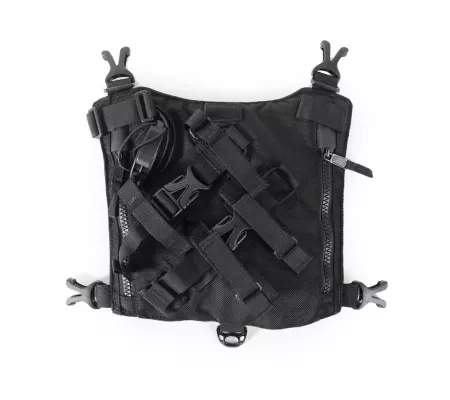 Porta-Radios THORAX Negro Total – Compatible con Todos los Modelos