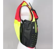 Chaleco FURY Rojo – Mangas Desmontables y Alta Visibilidad