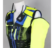 Chaleco FURY Azul – Mangas Desmontables y Alta Visibilidad
