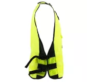 Chaleco PADDOCK Amarillo – Ajustable y Personalizable con Alta Visibil