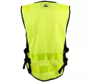 Chaleco PADDOCK Amarillo – Ajustable y Personalizable con Alta Visibil