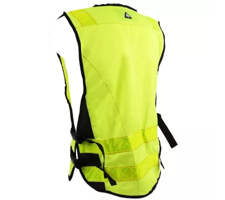 Chaleco PADDOCK Amarillo – Ajustable y Personalizable con Alta Visibil