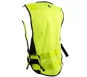 Chaleco PADDOCK Amarillo – Ajustable y Personalizable con Alta Visibil