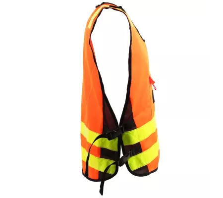 Chasuble PADDOCK Orange | Chaleco Reflectante y Personalizable