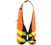 Chasuble PADDOCK Orange | Chaleco Reflectante y Personalizable